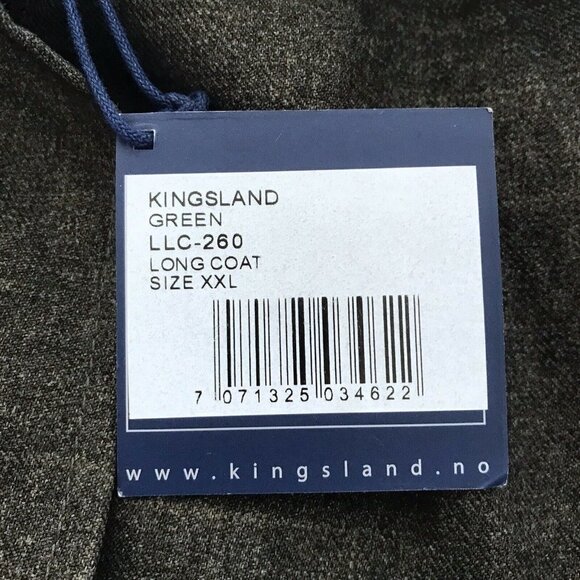Kingsland Equestrian Green Long Trench Riding Coat XXL NWT - Picture 8 of 12